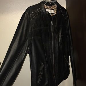 Women’s Faux Leather Jacket